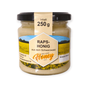 Frühlingsgold – cremiger Rapshonig aus heimischem Anbau
